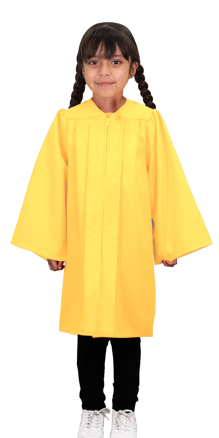 Child's Matte Gold Choir Robe - Church Choirs