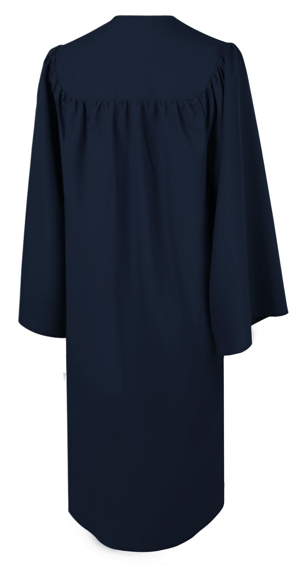 Matte Navy Blue Choir Robe - Church Choirs