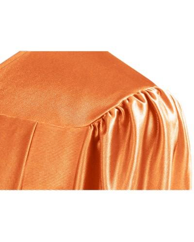 Shiny Orange Choir Robe - Church Choirs